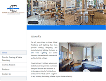 Tablet Screenshot of ctclightingmfg.com